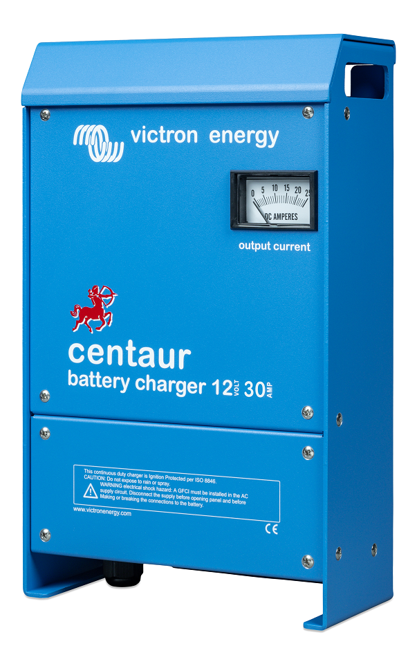 VICTRON CENTAUR BATTERY CHARGER 12V-20A CHARGING - 3 OUTPUTS