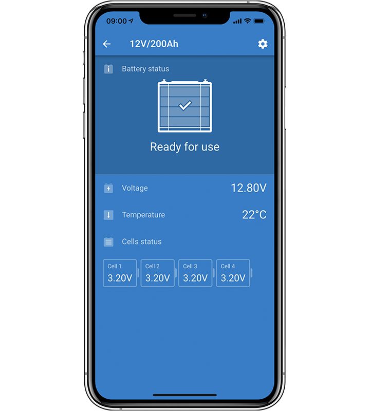 VICTRON LITHIUM LIFEPO4 SMART-a 25.6V 200AH BATTERY - FOR USE WITH BMS