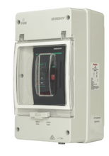 Load image into Gallery viewer, Z Beny 2 Pole MCCB Circuit Breaker in IP65 enclosure