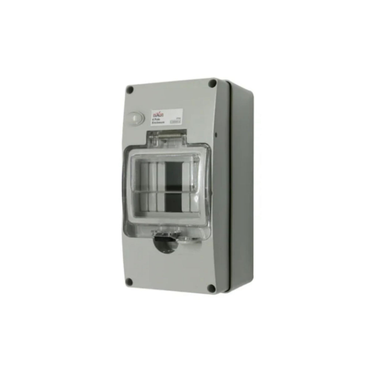 SOLAR ISOLATOR ENCLOSURE OUTDOOR WEATHER PROOF 4 DIN DC BREAKER HOUSING IP66