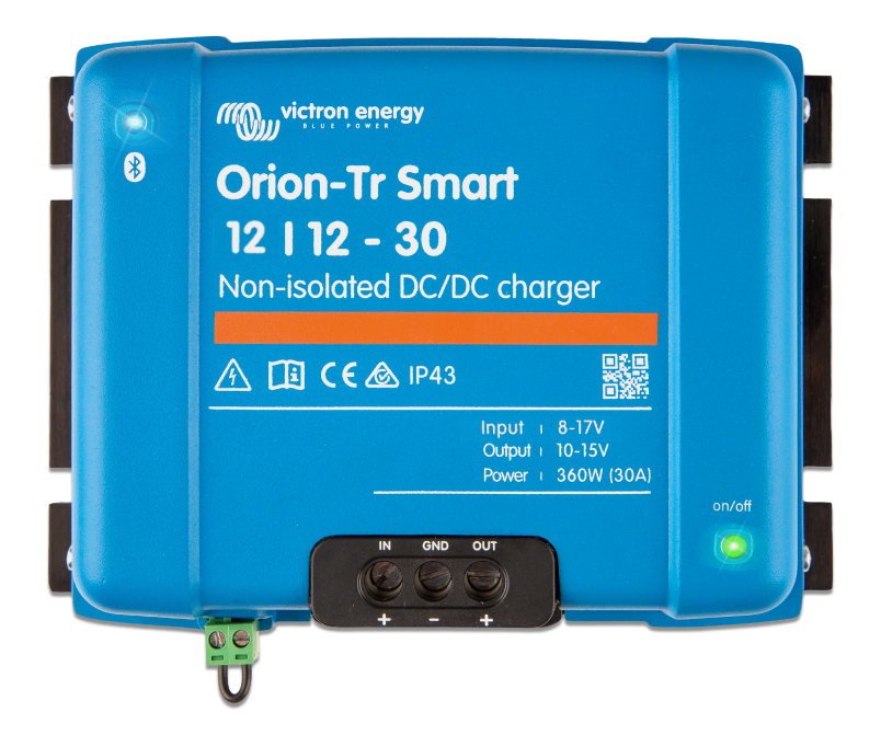 VICTRON ORION-TR SMART 12/12-30A (360W) NON-ISOLATED DC-DC CHARGER Energy Connections