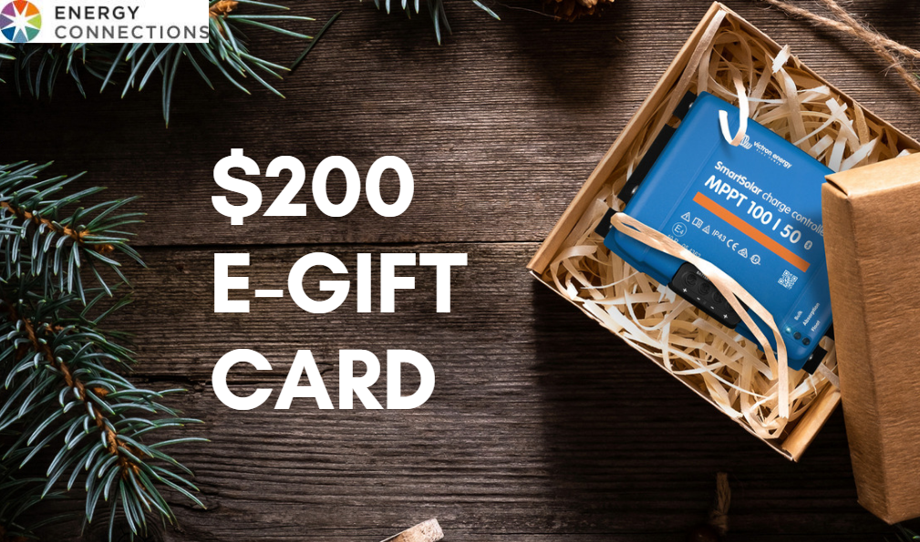 ENERGY CONNECTIONS $200 E-GIFT CARD