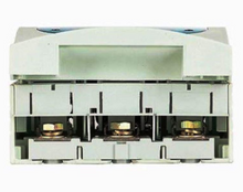 Load image into Gallery viewer, THREE POLE FUSE HOLDER, DISCONNECT/ISOLATOR . HIGH CURRENT. SUITS NT1 HRC FUSES. Energy Connections