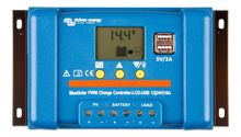 Load image into Gallery viewer, VICTRON BLUESOLAR PWM LCD-USB 12/24V-20A CHARGE CONTROLLER Energy Connections
