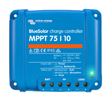 Load image into Gallery viewer, VICTRON BLUESOLAR 75/10 MPPT CHARGE CONTROLLER Energy Connections
