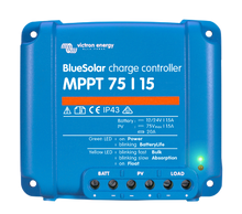Load image into Gallery viewer, VICTRON BLUESOLAR 75/15 MPPT CHARGE CONTROLLER Energy Connections