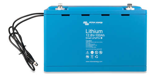 VICTRON LITHIUM LIFEPO4 SMART 12.8V 100AH BATTERY - FOR USE WITH BMS Energy Connections