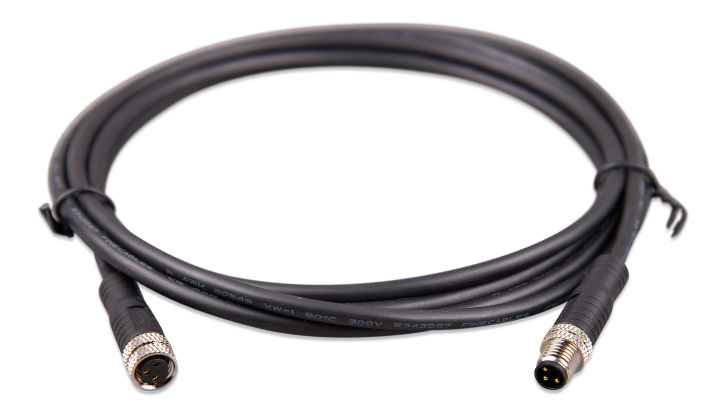 VICTRON M8 CIRCULAR CONNECTOR MALE/FEMALE 3 POLE CABLE (BAG OF 2) Energy Connections