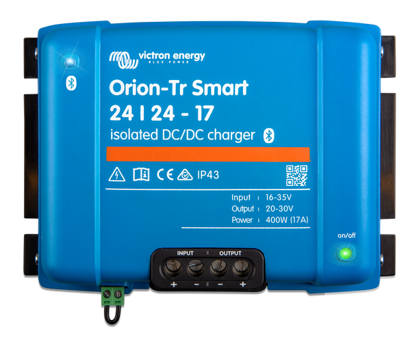 VICTRON ORION-TR SMART 24/24-17A (400W) ISOLATED DC-DC CHARGER Energy Connections