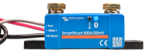 VICTRON SMART SHUNT 500A/50MV IP65 WATER RESISTANT Energy Connections