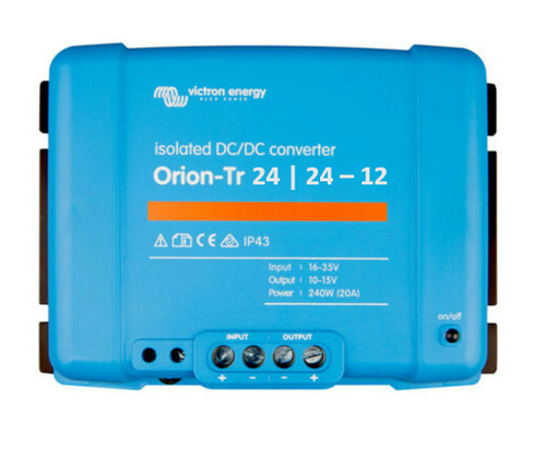 VICTRON ORION-TR 24/24 - 12A (280W) DC-DC CONVERTER Energy Connections