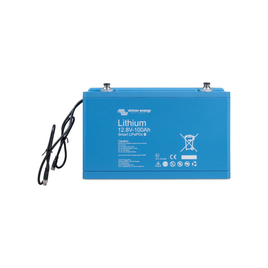 VICTRON LITHIUM LIFEPO4 SMART 12.8V 100AH BATTERY - FOR USE WITH BMS