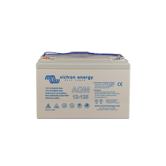 VICTRON AGM SUPER CYCLE BATTERY 12V/125AH (M8)
