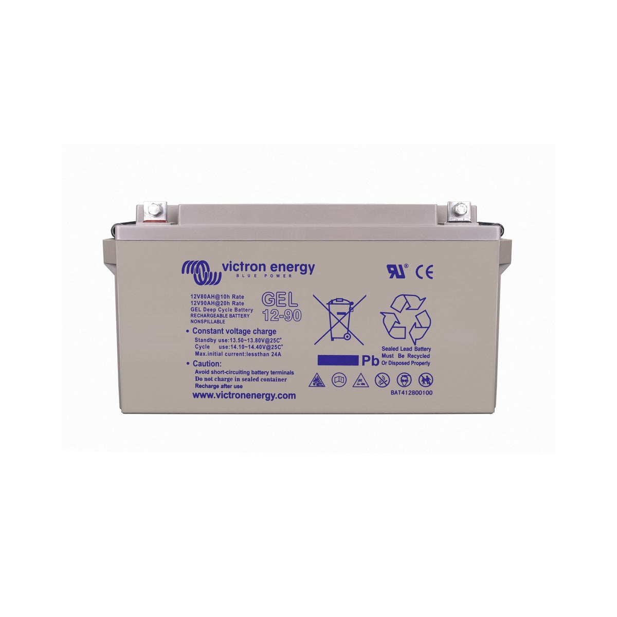 VICTRON 12V/90AH GEL DEEP CYCLE BATTERY (C20)