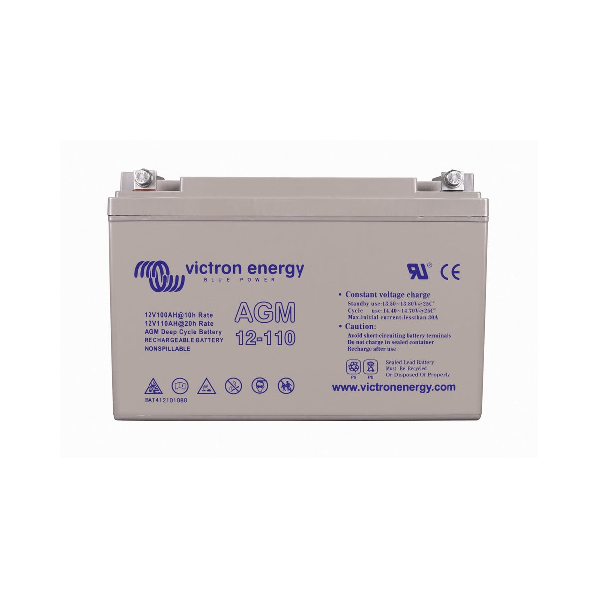 VICTRON 12V/110AH AGM DEEP CYCLE BATTERY