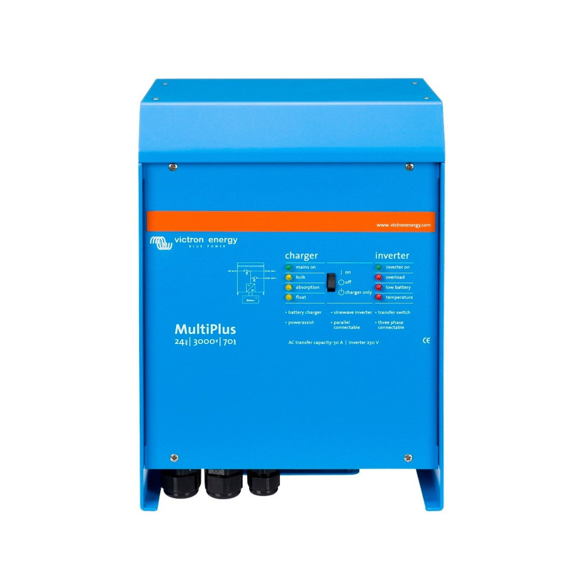 VICTRON MULTIPLUS 24/3000/70 INVERTER/CHARGER 230V VE.BUS