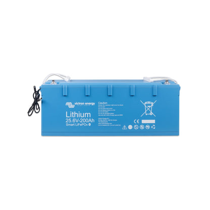 VICTRON LITHIUM LIFEPO4 SMART-a 25.6V 200AH BATTERY - FOR USE WITH BMS