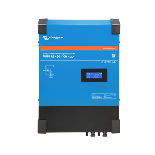VICTRON SMARTSOLAR MPPT RS 450/100-MC4 BLUETOOTH CHARGE CONTROLLER