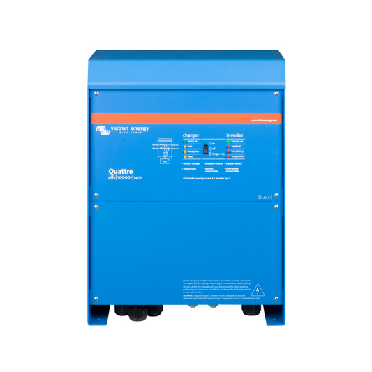 VICTRON QUATTRO INVERTER CHARGER 48V/10000/140A - 100A TRANSFER SWITCH