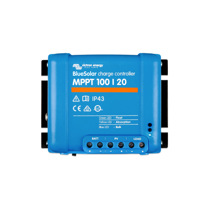 VICTRON MPPT BLUESOLAR 100/20 12V/24V/48V CHARGE CONTROLLER