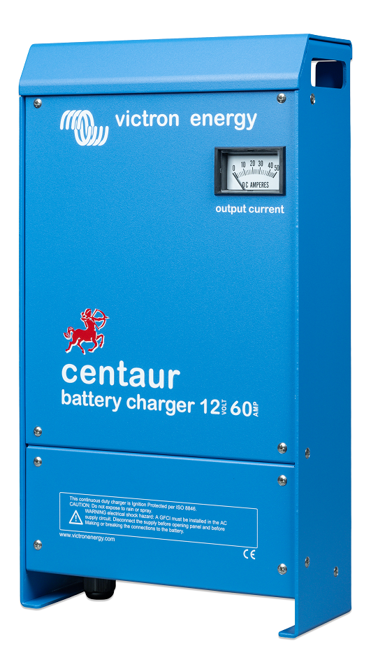 VICTRON CENTAUR BATTERY CHARGER 12V-50A CHARGING - 3 OUTPUTS