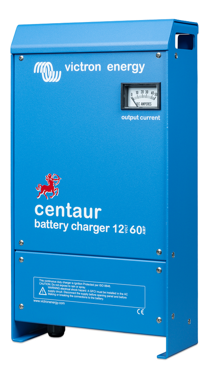 VICTRON CENTAUR BATTERY CHARGER 12V-50A CHARGING - 3 OUTPUTS