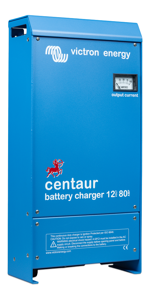 VICTRON CENTAUR BATTERY CHARGER 12V/80A CHARGING - 3 OUTPUTS