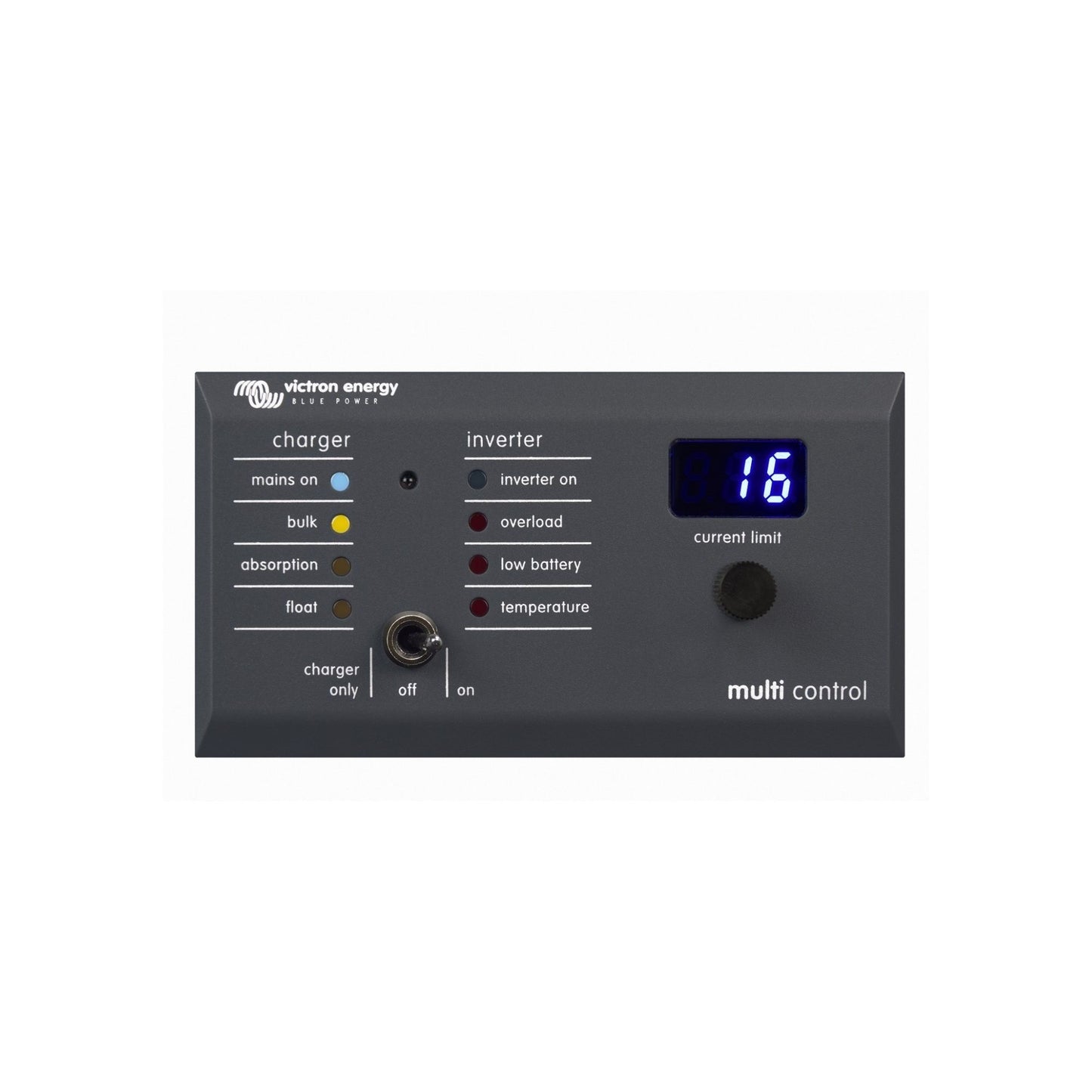 VICTRON DIGITAL MULTI CONTROL 200/200A GX (RIGHT ANGLE RJ45)