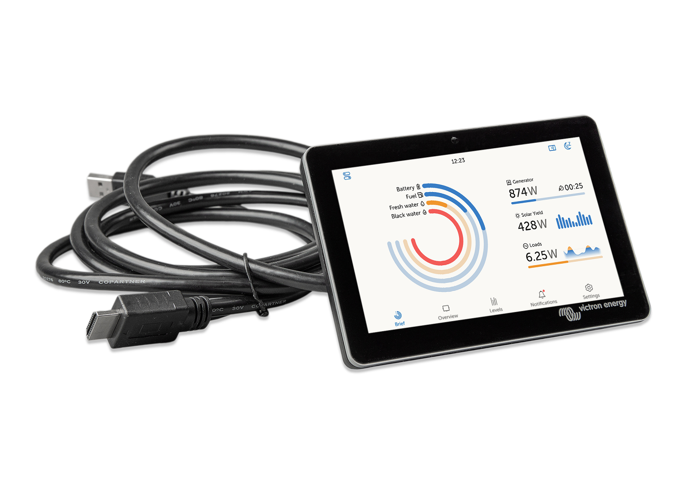 VICTRON GX TOUCH 50 ACCESSORY FOR THE CERBO GX