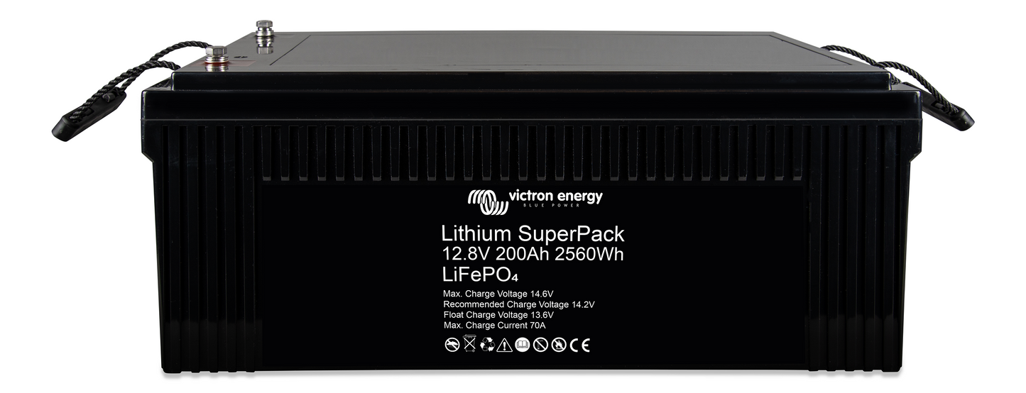 VICTRON ENERGY LITHIUM SUPERPACK 12.8V/200AH (M8)