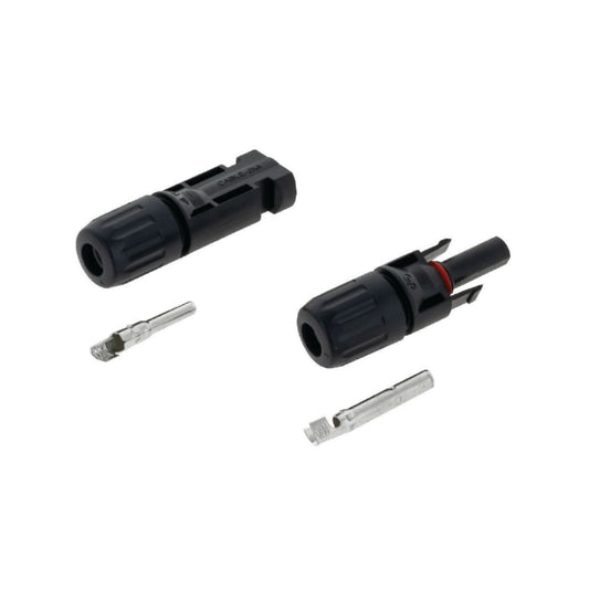 SOLAR PV HIGH QUALITY GENUINE MC4 MALE AND FEMALE CONNECTORS 4-6 MM CABLE ENTRY