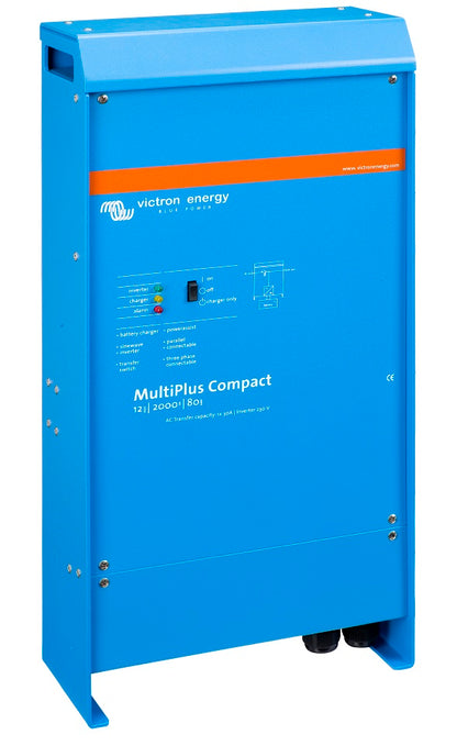 VICTRON MULTIPLUS COMPACT INVERTER/CHARGER 12/2000/80A - 30A TRANSFER SWITCH