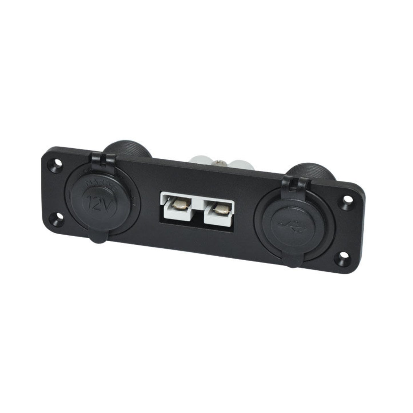 Powerhouse Panel Mount Anderson Style Connector With Car Accessory And USB