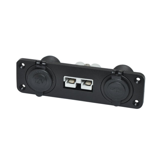 Powerhouse Panel Mount Anderson Style Connector With Car Accessory And USB