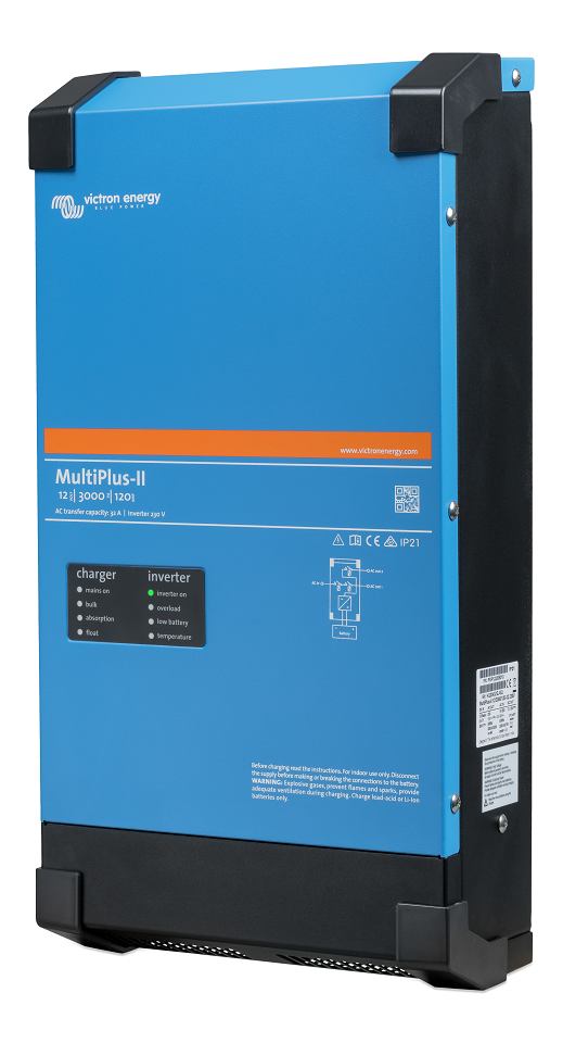 VICTRON MULTIPLUS-II 12V/3000VA/120-32 230V INVERTER CHARGER