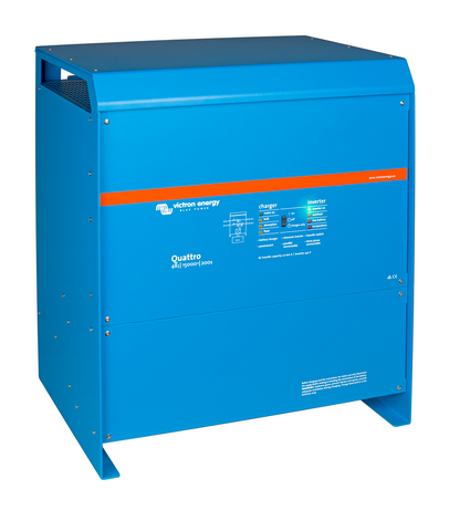 VICTRON QUATTRO INVERTER CHARGER 48/15000/200A - 100A TRANSFER SWITCH