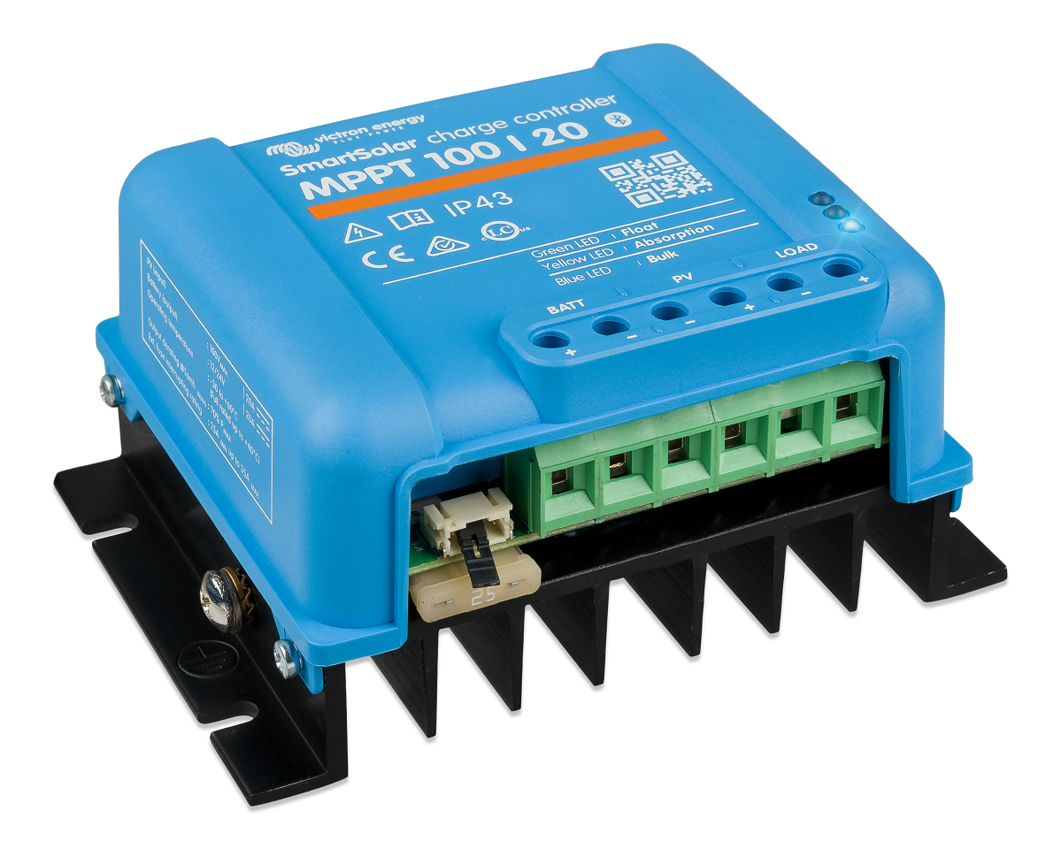VICTRON MPPT SMARTSOLAR 100/20 12V/24V/48V CHARGE CONTROLLER