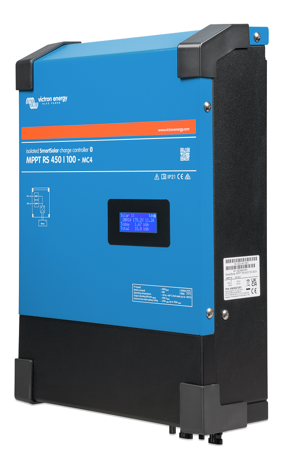VICTRON SMARTSOLAR MPPT RS 450/100-MC4 BLUETOOTH CHARGE CONTROLLER