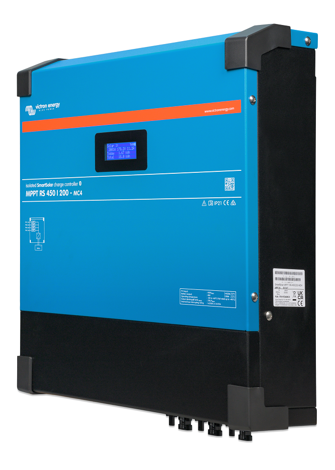 VICTRON SMARTSOLAR MPPT RS 450/200-MC4 BLUETOOTH CHARGE CONTROLLER