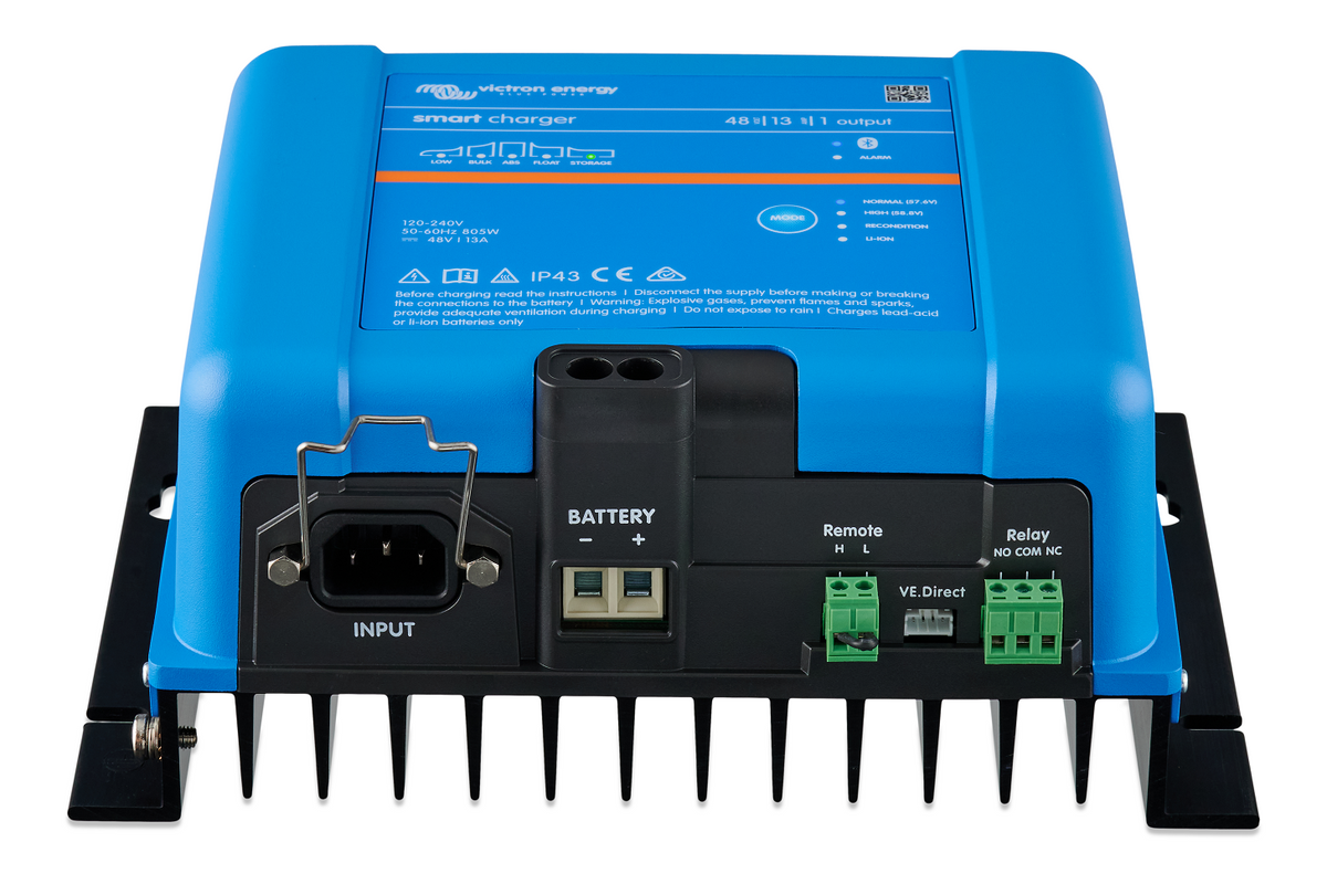VICTRON PHOENIX SMART IP43 48/13 (1) OUTPUT CHARGER 120-240V *INCLUDES MAINS CORD AU/NZ
