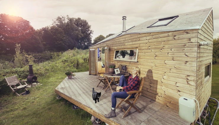 We can pre-wire a substantial portion of your off grid solar system for you by means of a pre-wired board for your off grid tiny home.