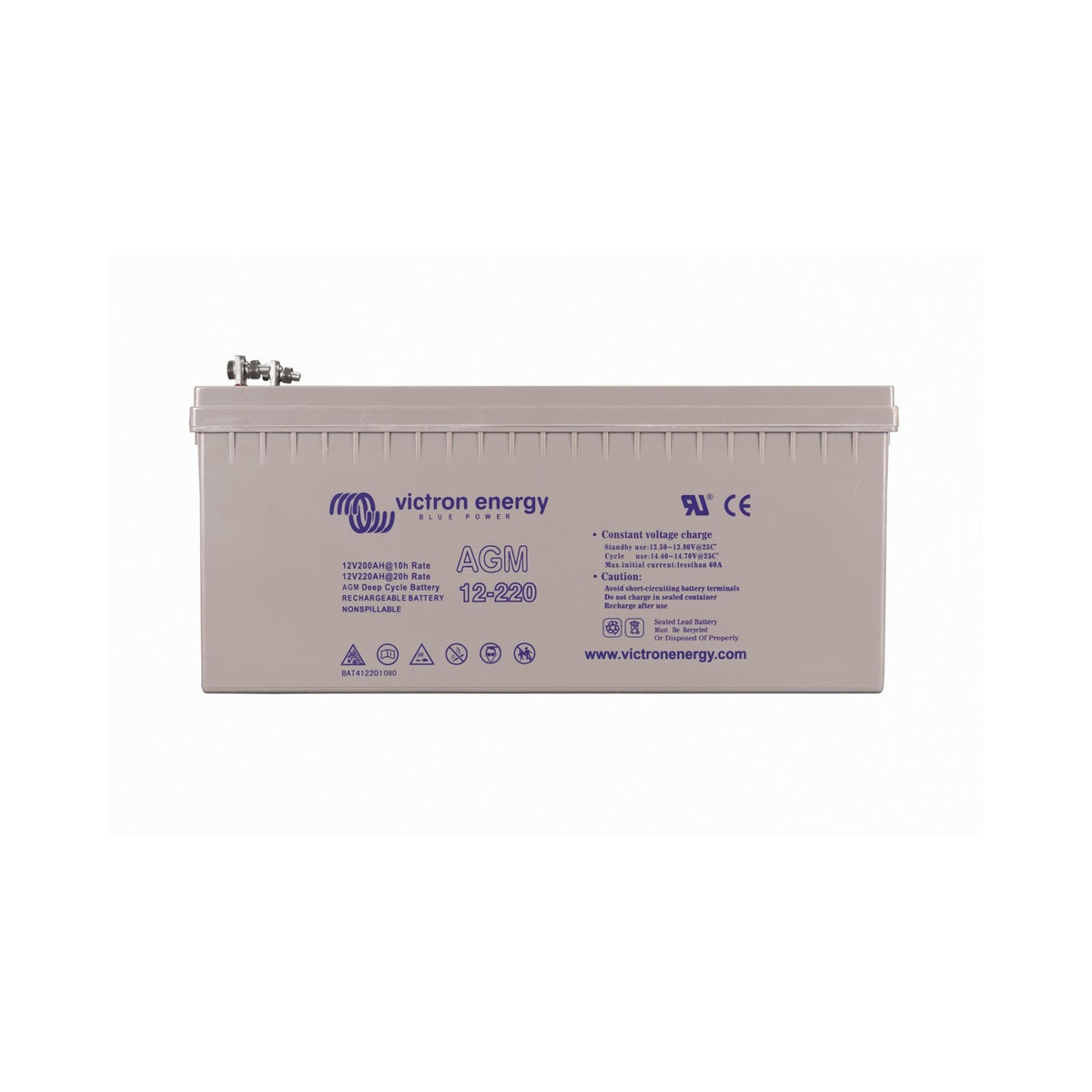 VICTRON 12V/220AH AGM DEEP CYCLE BATTERY