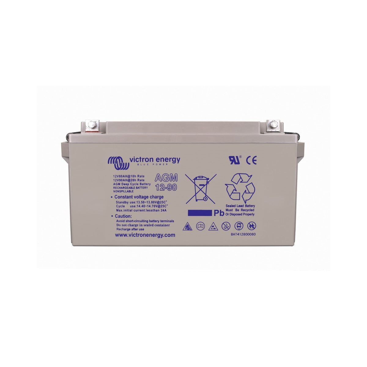 VICTRON 12V/90AH AGM DEEP CYCLE BATTERY