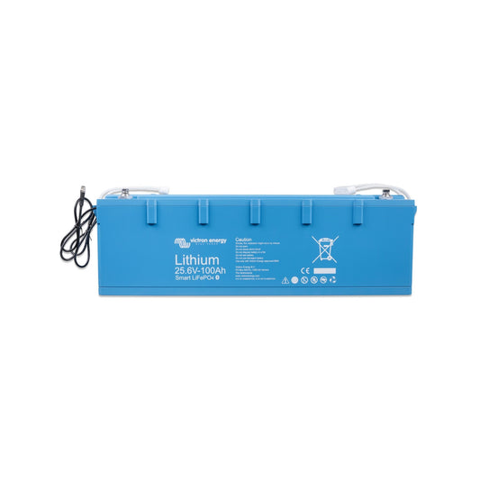 VICTRON LITHIUM LIFEPO4 SMART 25.6V 100AH BATTERY - FOR USE WITH BMS