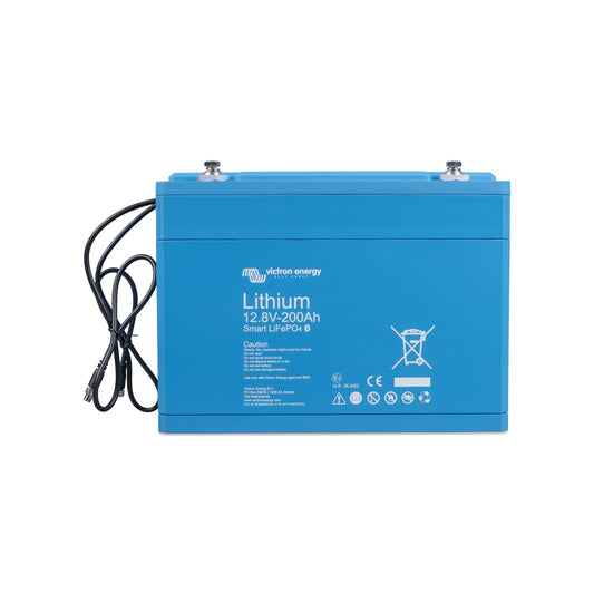 VICTRON LITHIUM LIFEPO4 SMART 12.8V 200AH BATTERY - FOR USE WITH BMS