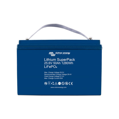 VICTRON ENERGY LITHIUM SUPERPACK 25.6V/50AH (M8)