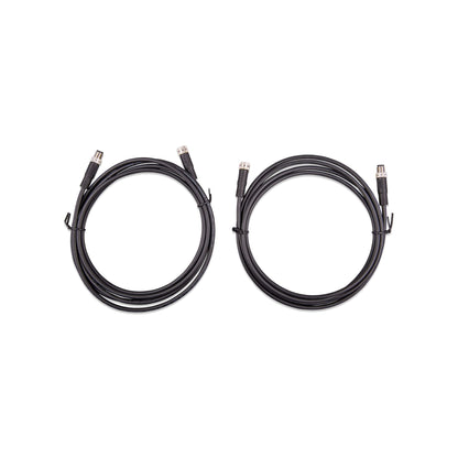 VICTRON M8 CIRCULAR CONNECTOR MALE/FEMALE 3 POLE CABLE (BAG OF 2)