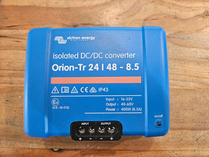 Second Hand Orion-tr 24/48-8.5A (400W) isolated DC converter