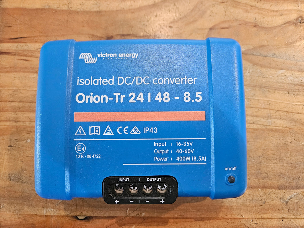 Second Hand Orion-tr 24/48-8.5A (400W) isolated DC converter