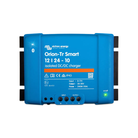 VICTRON ORION-TR SMART 12/24-10A (240W) ISOLATED DC-DC CHARGER